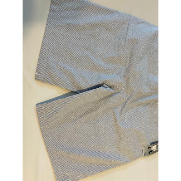 NWT Perry Ellis Pinstripe Slim Fit Shorts Mens 32 9" Inseam Quiet Luxury Preppy - Picture 13 of 14